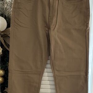 New with tags- Men’s  32x32 Banana Republic Tan Trouser/jeans  5 pocket pants